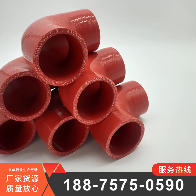 Customized silicone gas rubber pipes for silicone shaped pipes, water tanks, radiators, and silicone water pipes