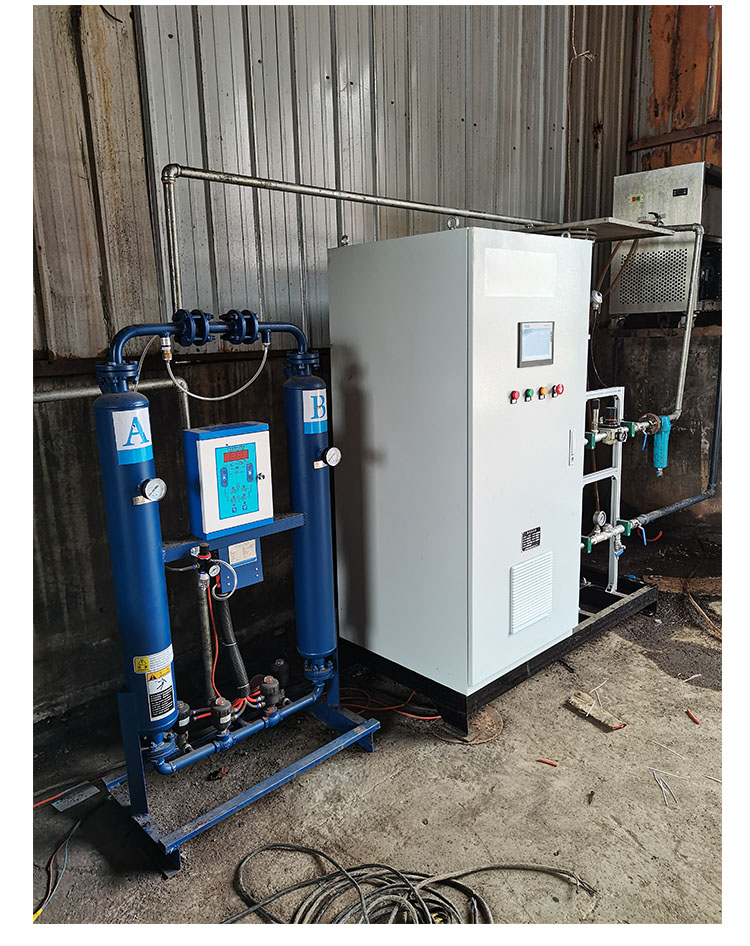 Haisen 2kg Large Ozone Generator Mobile Deodorization, Sterilization and Disinfection Equipment for Industrial Wastewater and Wastewater Treatment