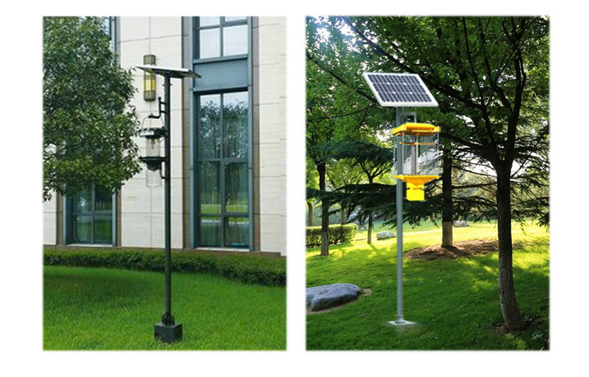 Customized processing and production of solar mosquito control lamps, light control, time control, rain control, vegetable greenhouse