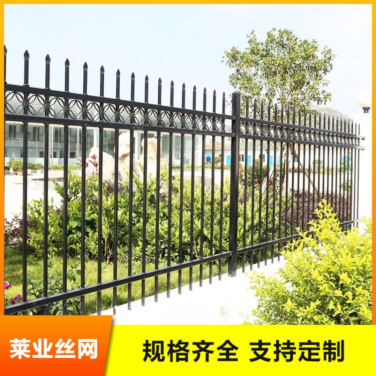 厂家定制 热镀锌 绿化园林 铸铁护栏 锌钢护栏 大门 样式新颖