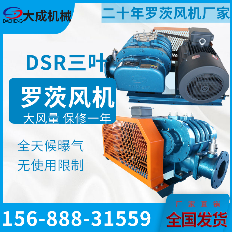 DSR350 Roots blower concentrator, power plant, cement plant, sewage plant, powder conveying and aeration fan