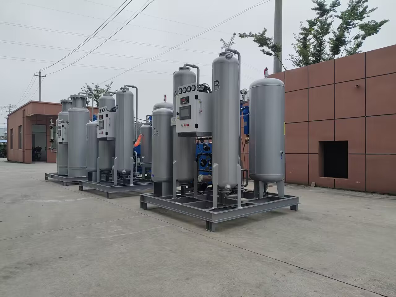 Ozone sewage Oxygen concentrator Hongbo PSA oxygen generator energy-saving industrial oxygen separation equipment