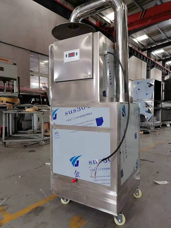 Mobile pulse dust collector, SH-C08 reverse blow air filter cartridge dust removal equipment, dust collector