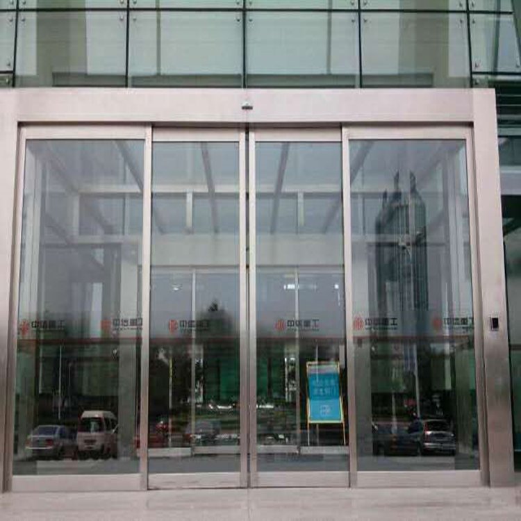 Zhonghuai Door Industry Intelligent Three Linkage Automatic Sliding Door_ Electric glass sensing door_ Automatic door customization