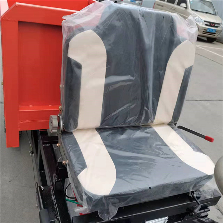 Self dumping electric tricycle 1-5 ton tipping bucket transport vehicle for mining narrow alley engineering vehicles with shed can be customized