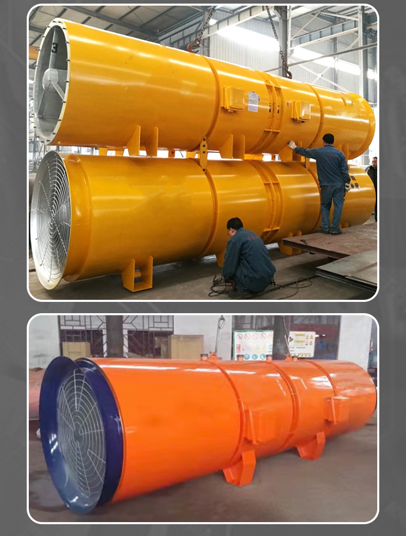 Manufacturer of SDF-11 series construction tunnel fan for 55kw highway tunnel mining