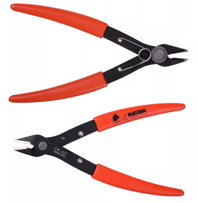 KEIBA Malaysia KM-027 Mini Electronic Pliers 125mm/5 inch Mini Precision Oblique Pliers from Japan