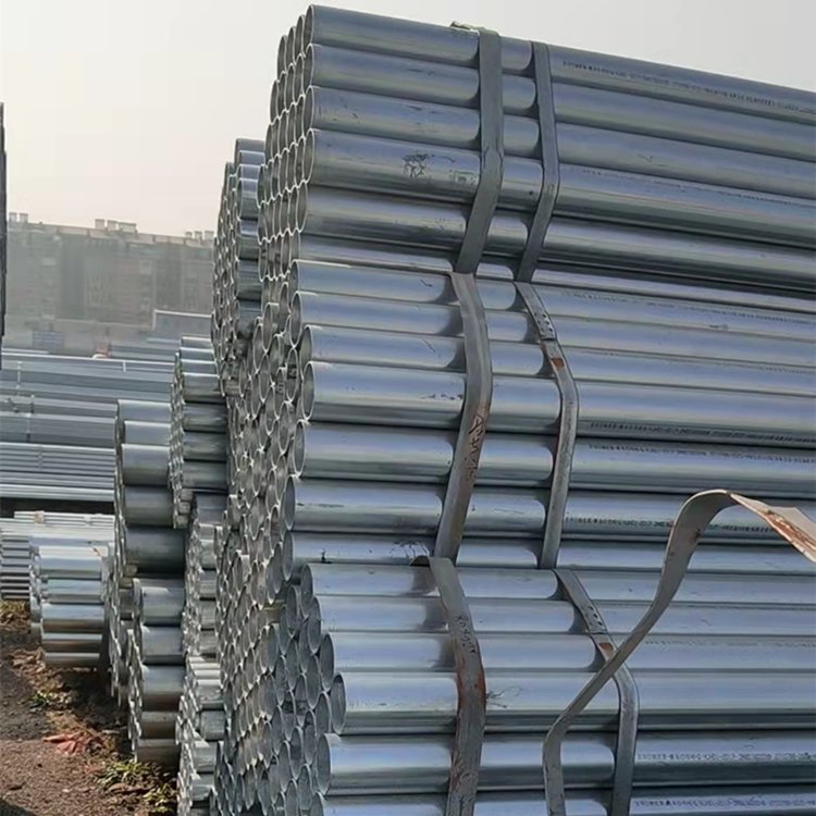 Construction of Steel Corrosion Protection Customized Aging Resistant Greenhouse Special Galvanized Pipe Project