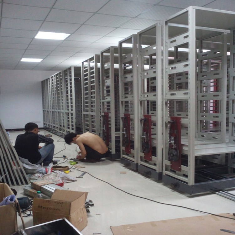 企业单位移动密集架涉密拆装搬迁老旧密集柜拆装搬迁保养翻新服务