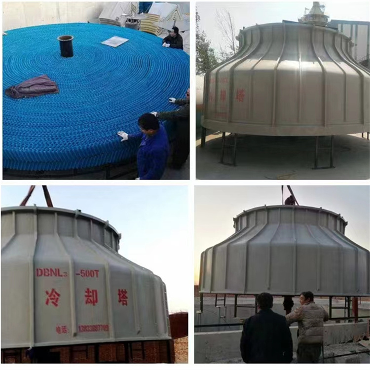 20 ton/30/40/50/80/100 cooling tower manufacturer of Shijin fiberglass cooling tower Industrial circular cooling tower