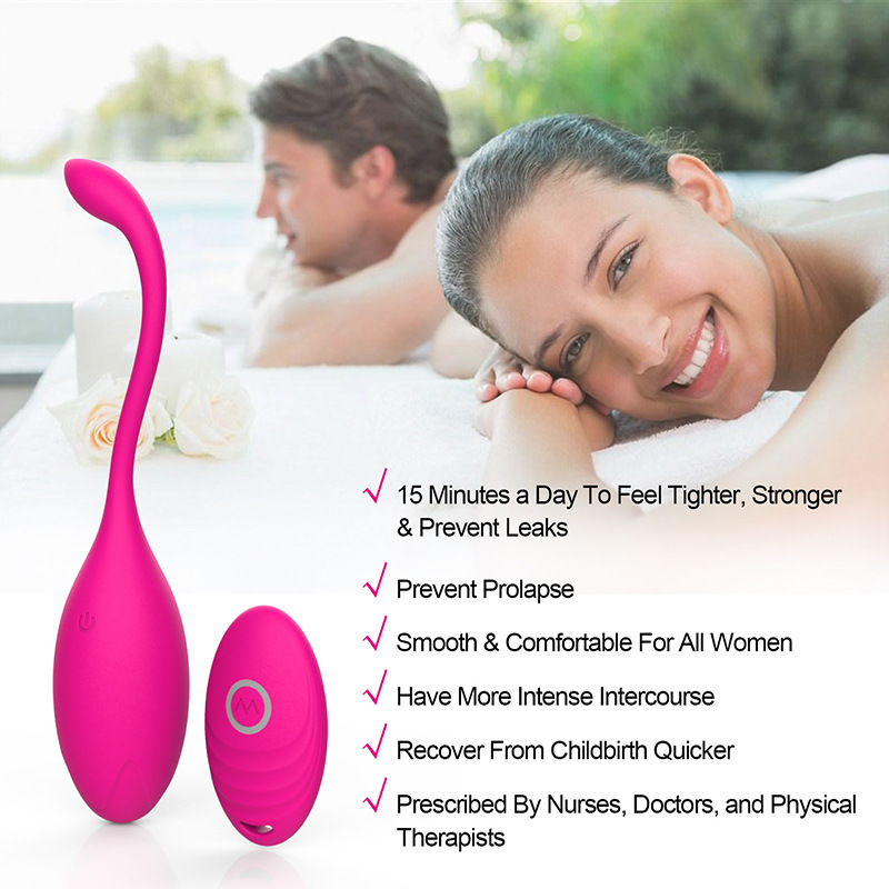 Yue Se Huan YSH Wireless Remote Control Egg Jumping Exercise Massager Women's Vibration Masturator Smart Ball Adult Products