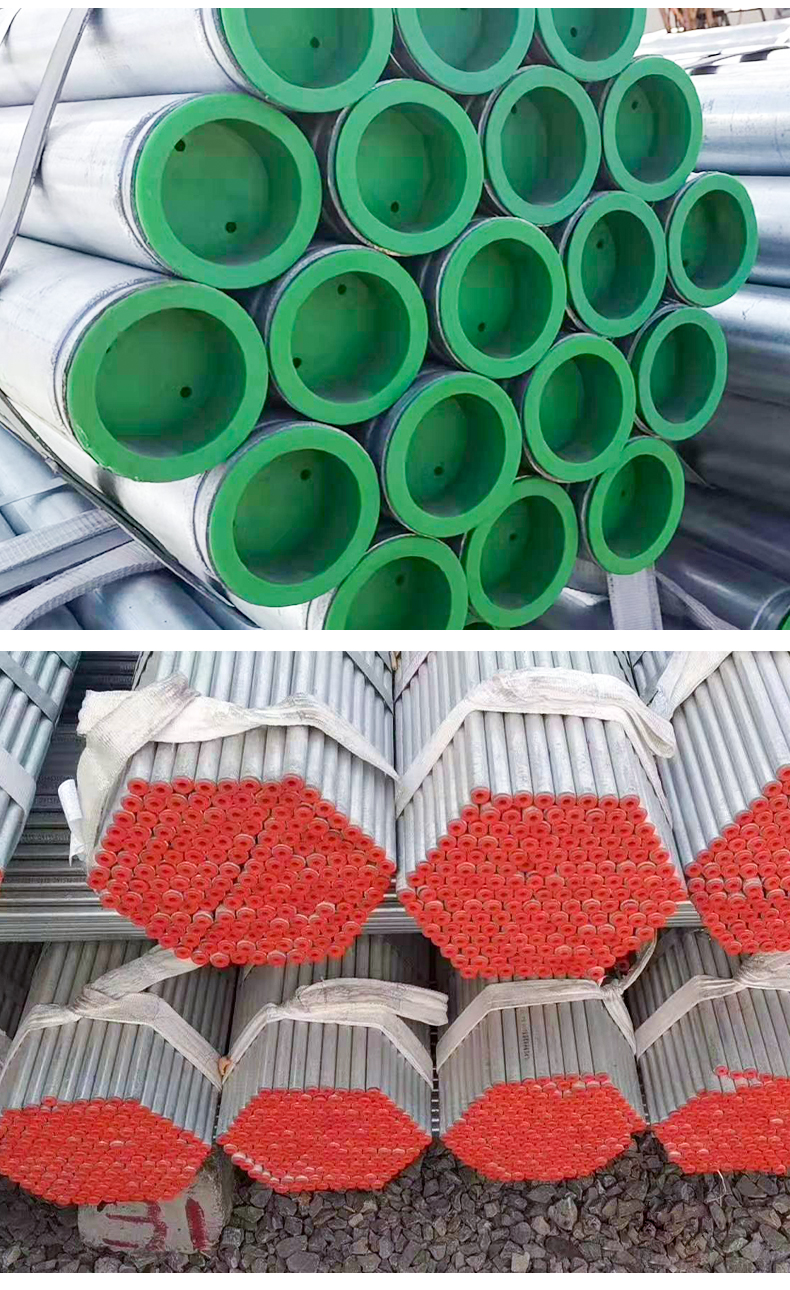 Steel plastic composite pipe Youfa plastic lined pipe DN150 plastic lined water pipe fire steel pipe