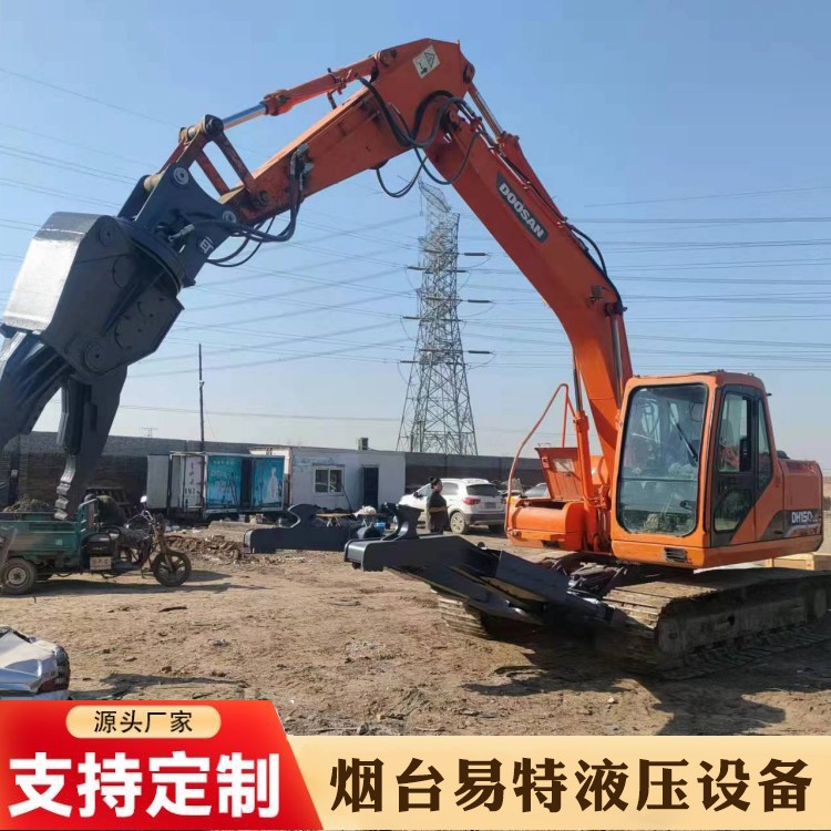 Yite Scrap Vehicle Disassembly Machine Press Frame Scrap Motor Vehicle Disassembly Safe and Efficient