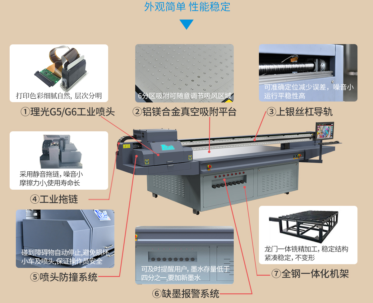 Entai ceramic tile background wall printer, glass printer, marble board UV flat printer manufacturer