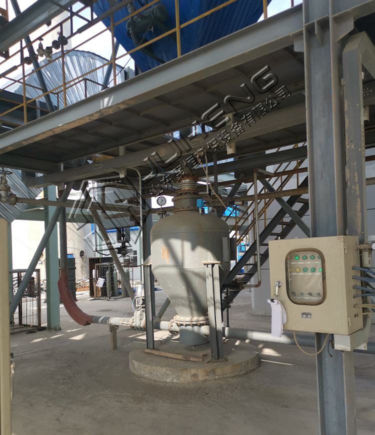 Polypermanganate ferromanganese lithium pneumatic conveying system Lithium battery raw material conveying certification strength factory