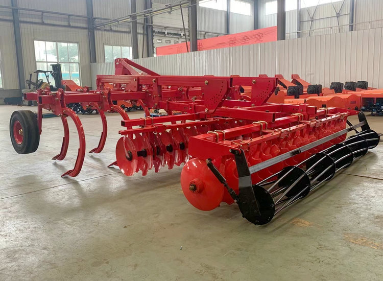 Deep loosening combined land leveler 3.5m deep loosening, stubble removal, rake, soil crushing and leveling integrated machine loosening machine