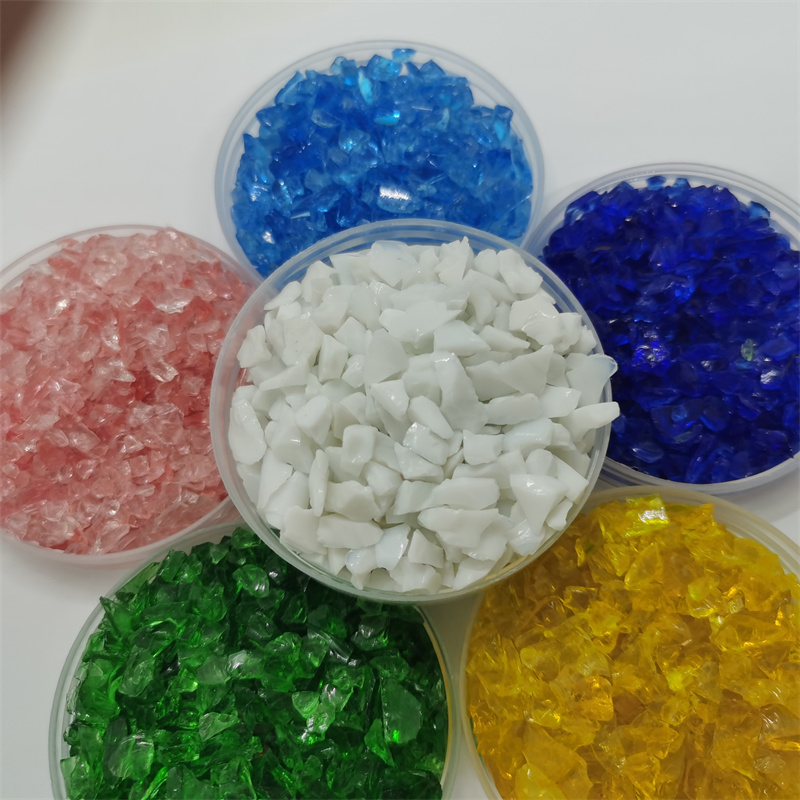 Supply transparent glass sand glass block Terrazzo aggregate glass beads for micro landscape decoration