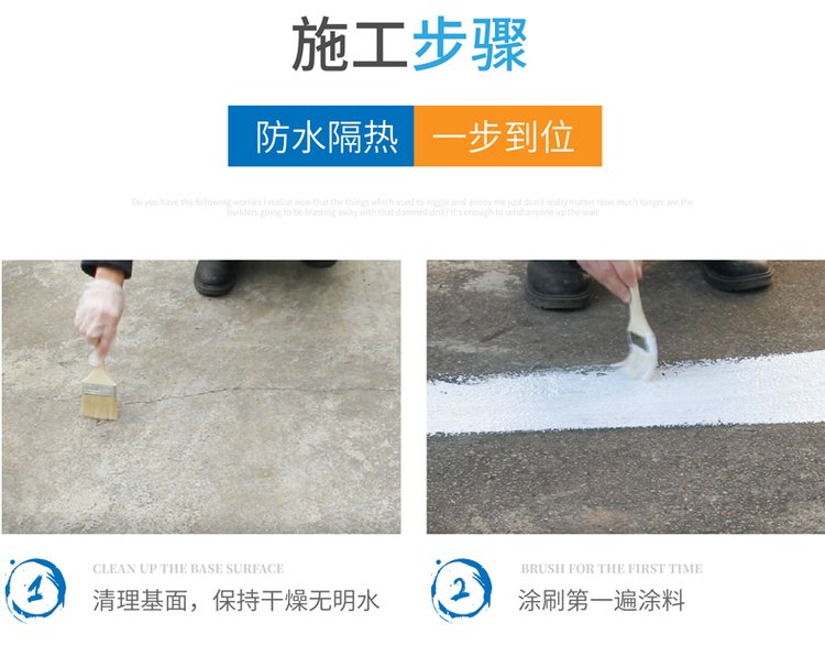 Nano reflective thermal insulation coating, color steel tile roof exterior wall thermal insulation coating, roof thermal insulation and waterproof coating