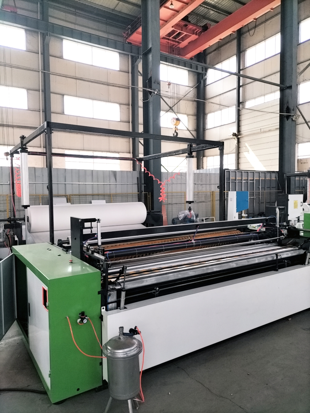 Source Factory Guangmao Rewinding Machine Fully Automatic 1880 Rewinding, Paper Cutting, Packaging and Sealing Line Equipment