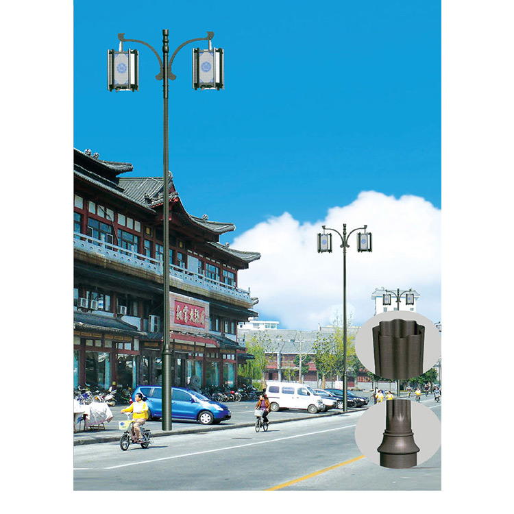 3 meters high, 50 watts high-end residential area, European style villa area, installation of European style courtyard lights, Runchang lighting