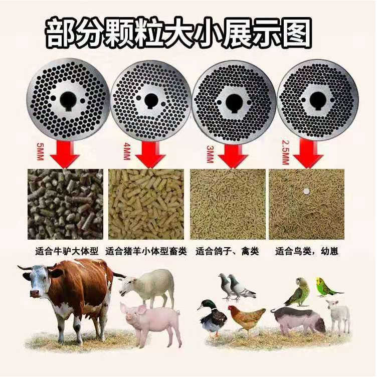 Straw feed pellet machine applicability wide customization complete set of feed pellet equipment production line livestock and poultry feed machine