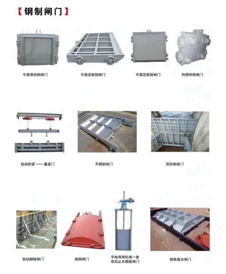 Split flap door composite fiberglass and carbon steel sewage pipe network interception manufactured by Kerufu