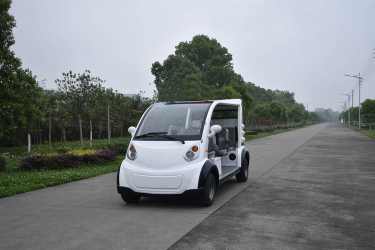 Customized sheet metal 5-seater 8-seater open electric patrol car from Hainan patrol car manufacturer Inspection battery car