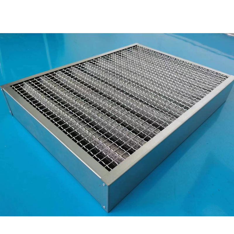 Metal oil mist filter thickened stainless steel frame filter screen Oil fume separation machine processing workshop filter cotton