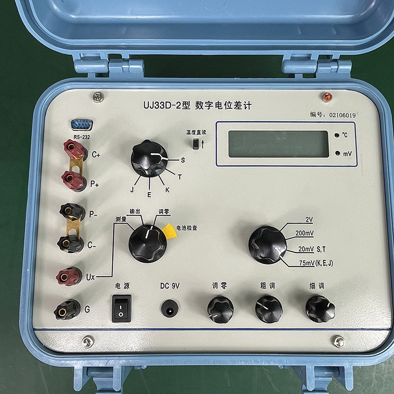 uj33d-2型数字式电位差计检测