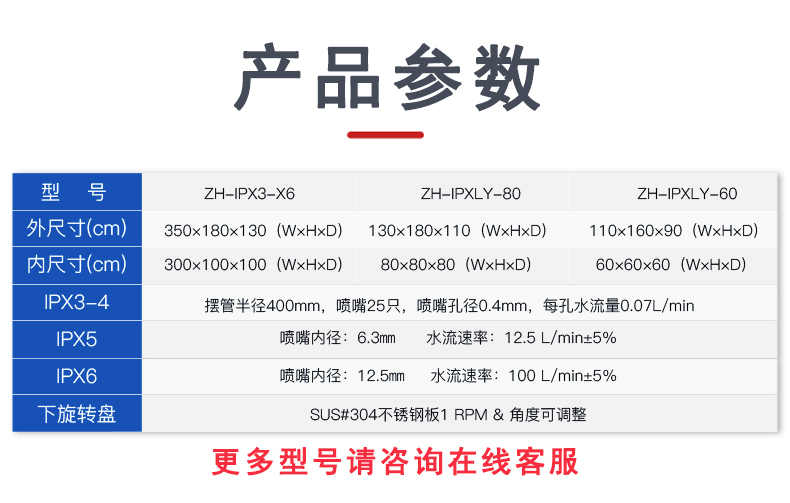 Rain Test Box Pendulum High Pressure Spray Testing Machine IPX1234567 Waterproof Grade Testing Machine