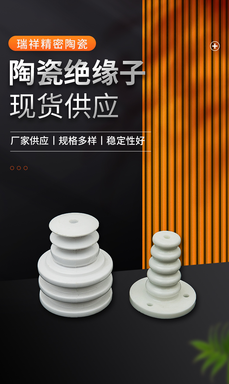 Ceramic Insulator XWP-60 High Hardness Insulation Device Ruixiang Non Standard Customization