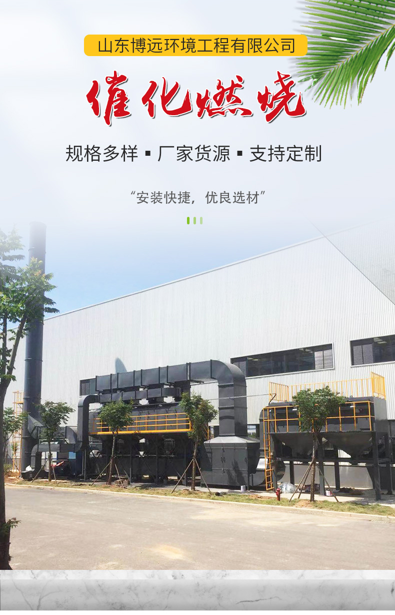 Boyuan Catalytic Combustion Integrated Organic Waste Gas Adsorption and Treatment VOCS Thermal Storage RCO Equipment