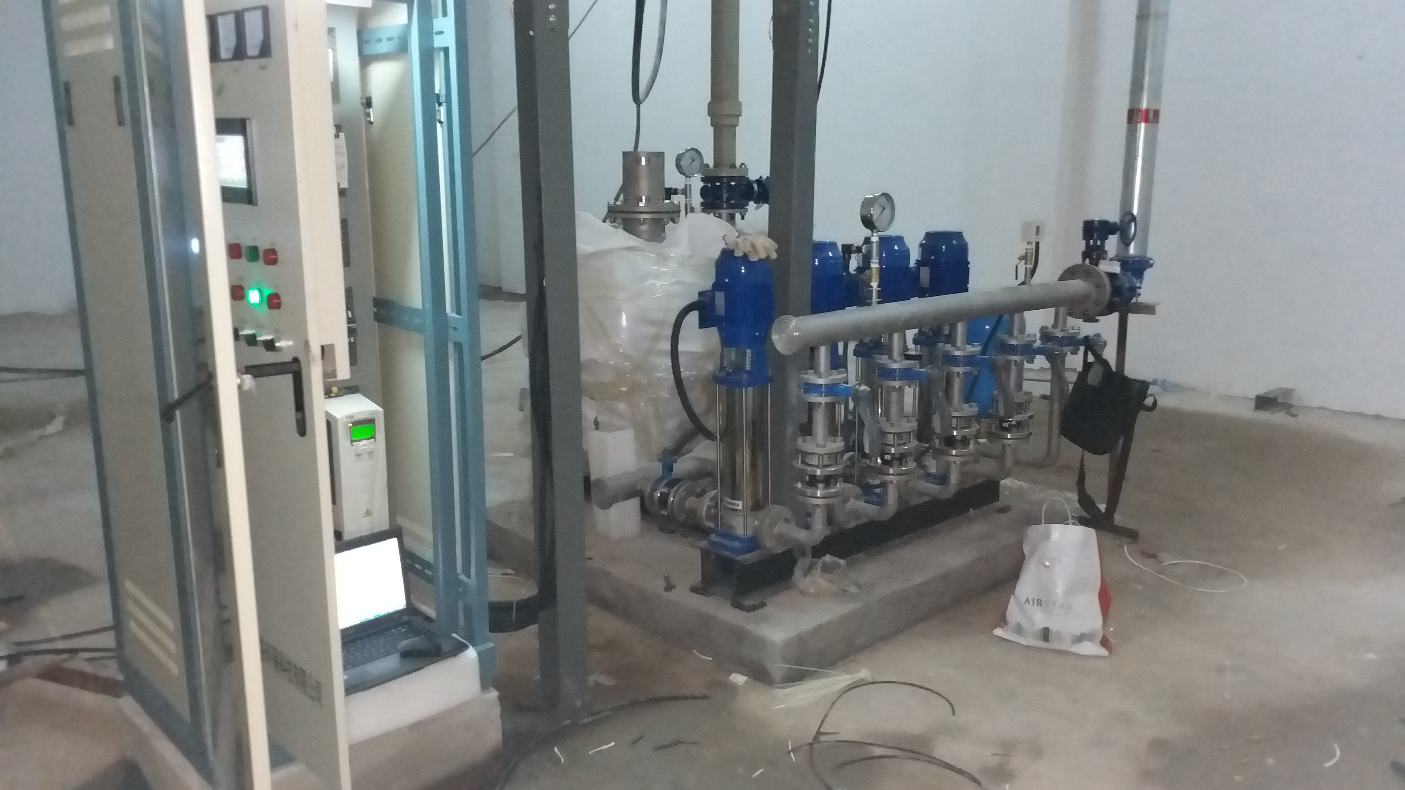 Integrated non negative pressure variable frequency water supply equipment