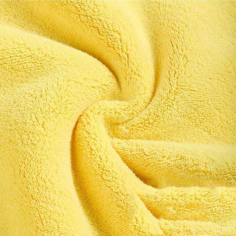 Car wiping towel, car washing towel, double-sided coral velvet cleaning cloth, water absorbing car use thickened