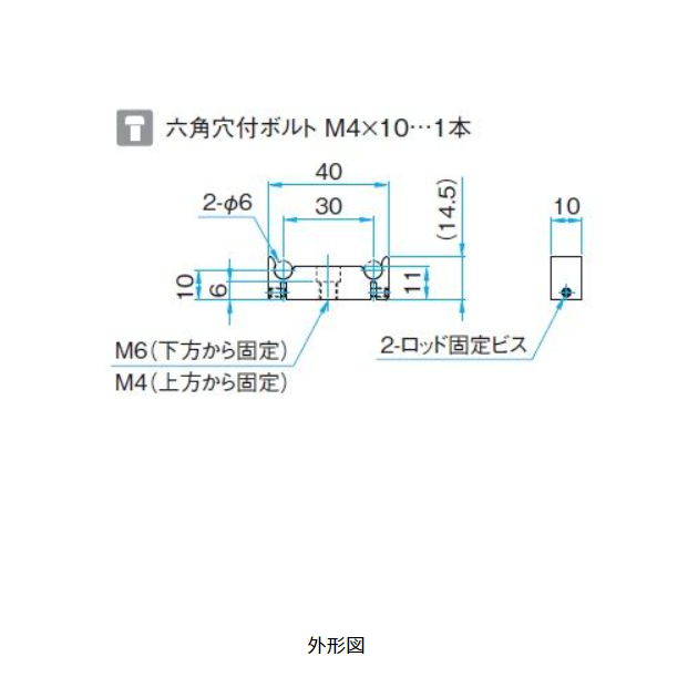 Japan SIGMAKOKI Sigma Optical Cage Column Installation Plate/C30-RMB-10