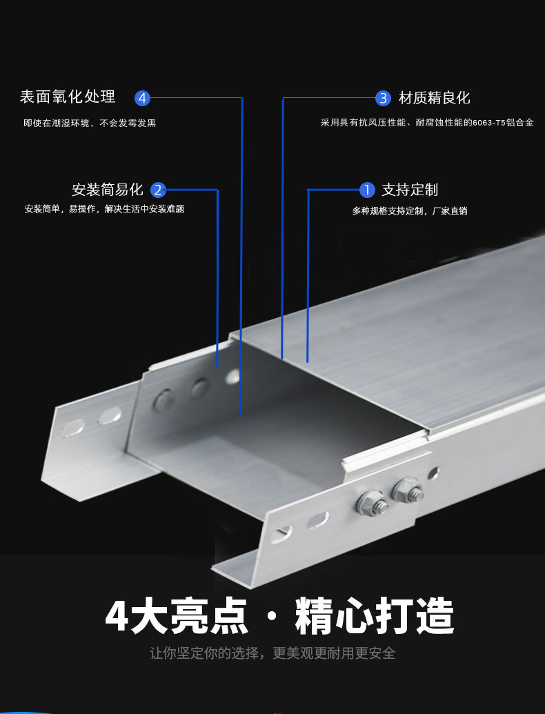 Weiji hot-dip galvanized trunking fire-resistant wiring and wiring engineering is used for drawing and sample customization