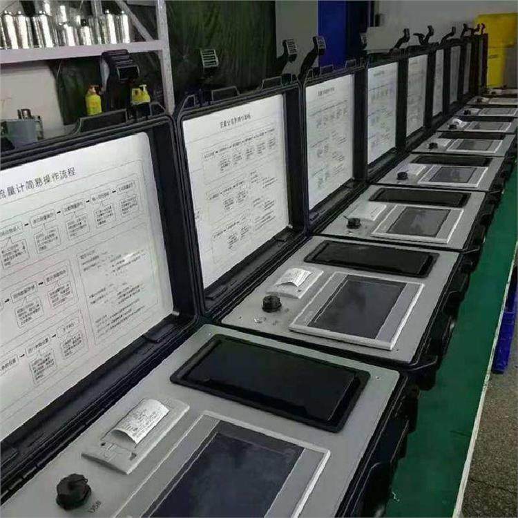 超声波流量 计路博LB-6200 型便携式明渠流量计 现场与在线对比