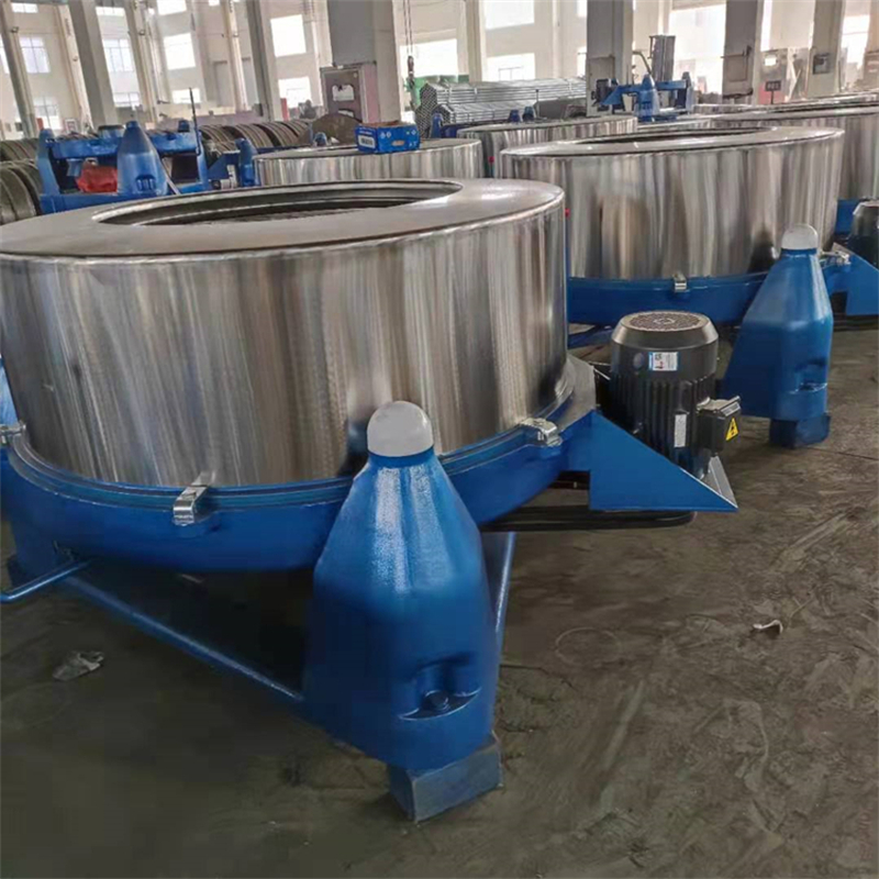 Dolphin industrial dewatering machine, cotton and linen knitwear filter cloth, stainless steel centrifugal dryer for textile and chemical factories