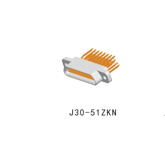 Zhuoyi ZY micro rectangular electrical connector 66 core J30J-66ZKN aerospace socket, with customizable wire length