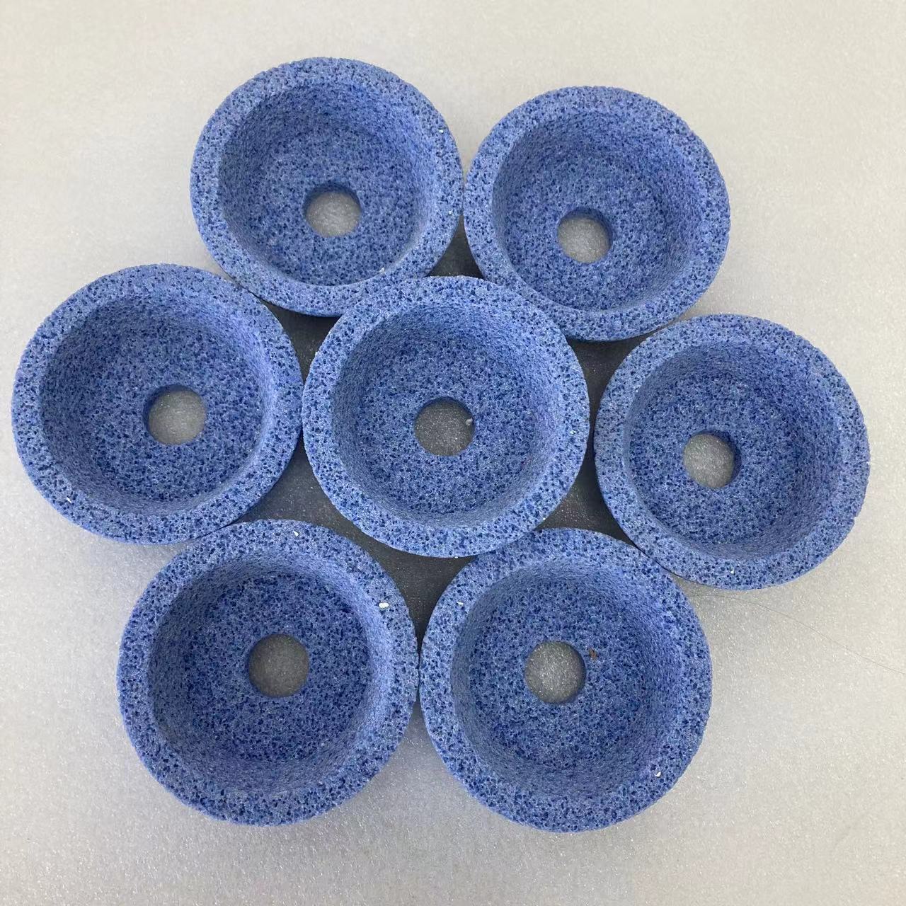 Imported honeycomb for machining hard alloys with ceramic grinding discs and large pore grinding wheels