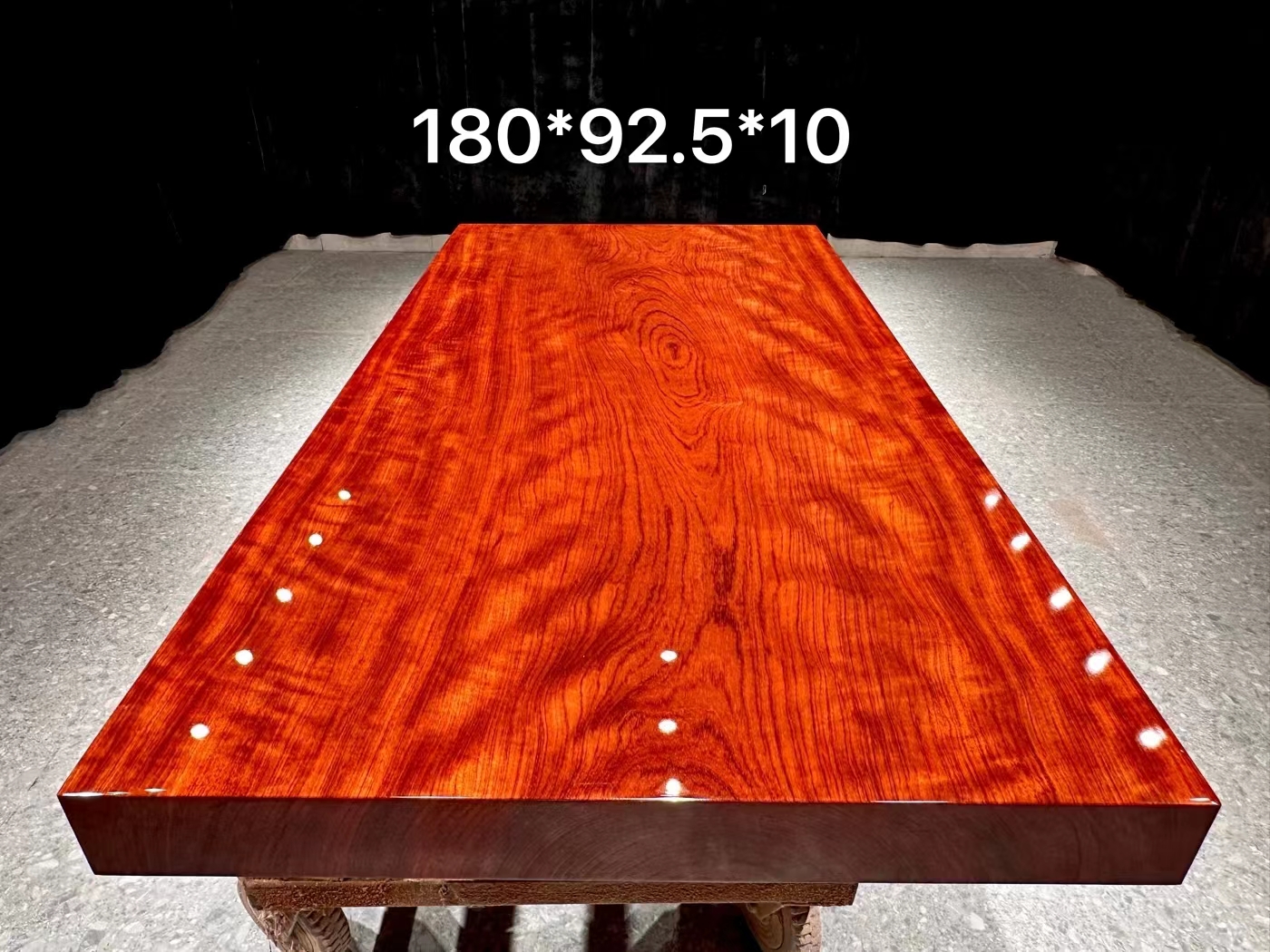 Yuanmufang, 1-8 meters long, large board tea table, desk, office desk, Gu Yi Su Mu conference table, 180 * 92.5 * 10
