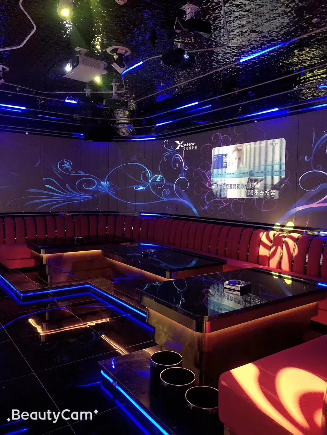 Projection integration immersive experience case Dance studio ktv song room restaurant audio, video, lighting juntai technology