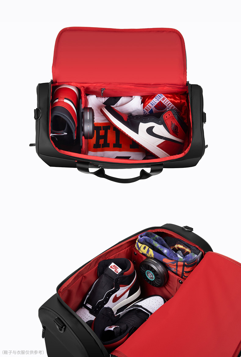 Genyuan Summer Intelligent Sports Bag Sterilization and Deodorization Large Capacity Limited Graffiti Edition Outdoor Fitness Crossbody Bag Baseball