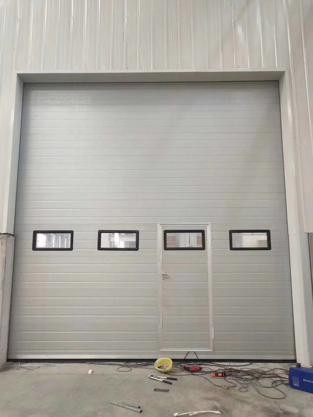 Industrial liftgate Color steel electric sliding door Factory warehouse fire Roller shutter