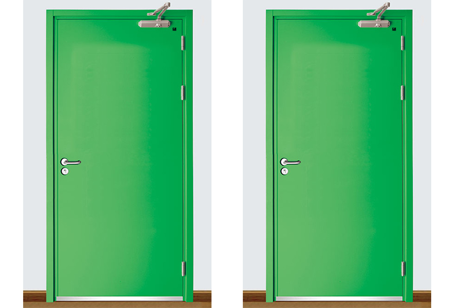 Steel fireproof doors can be exported to support trade, customized wear-resistant and heat-resistant, with high safety. They are directly supplied by manufacturers