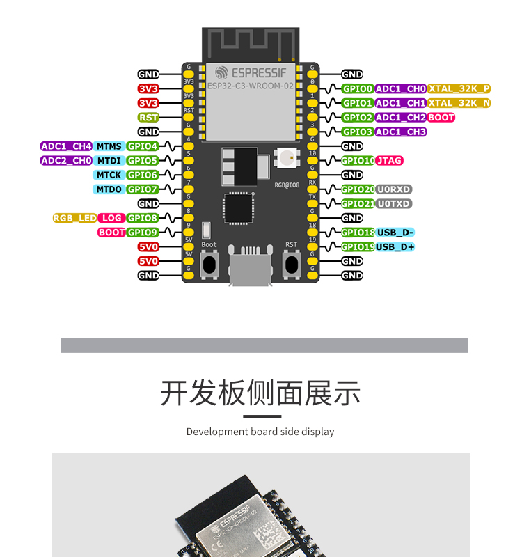 Feirui Lexin Technology Agency ESP32 is a good development board, speaker, Bluetooth module, WiFi image transmission chip