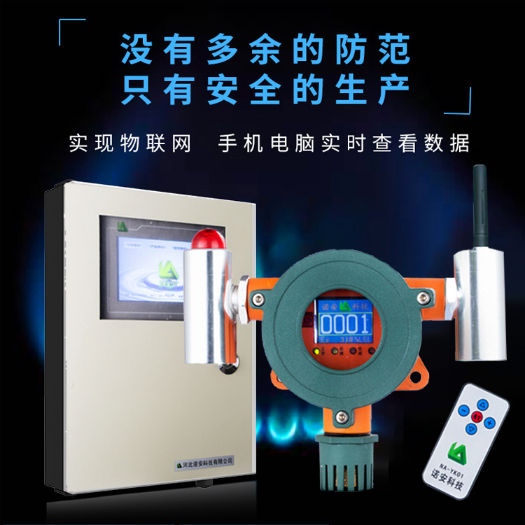 Noan Wireless Combustible Gas Detection Alarm Industrial and Commercial Catering Natural Gas Toxic Gas Detector