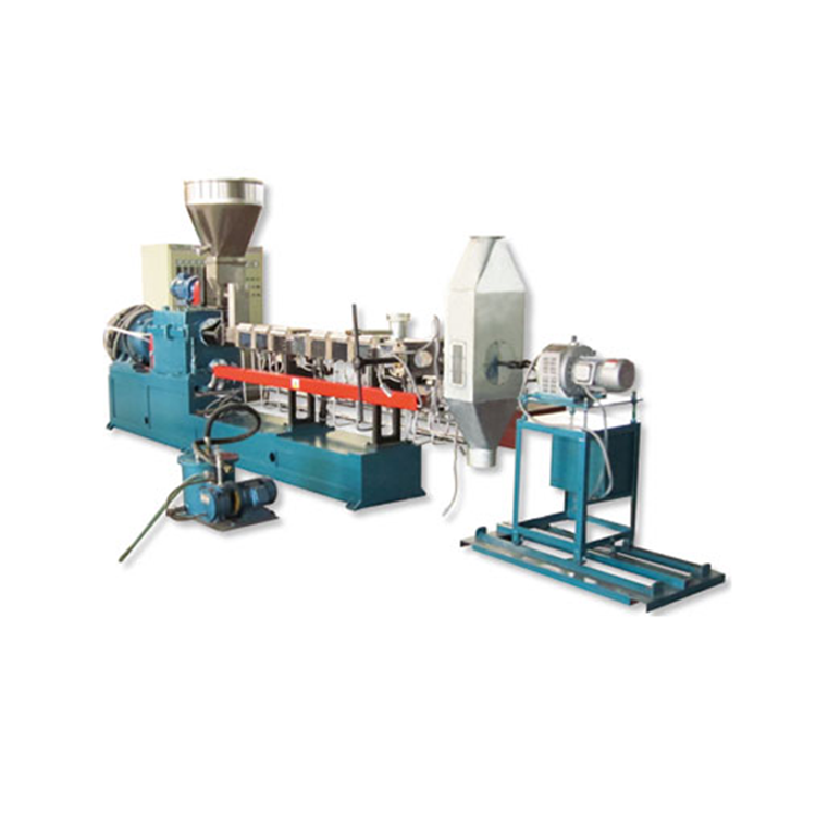 Filling masterbatch granulator plastic extruder, flat twin granulator, twin screw extruder support customization