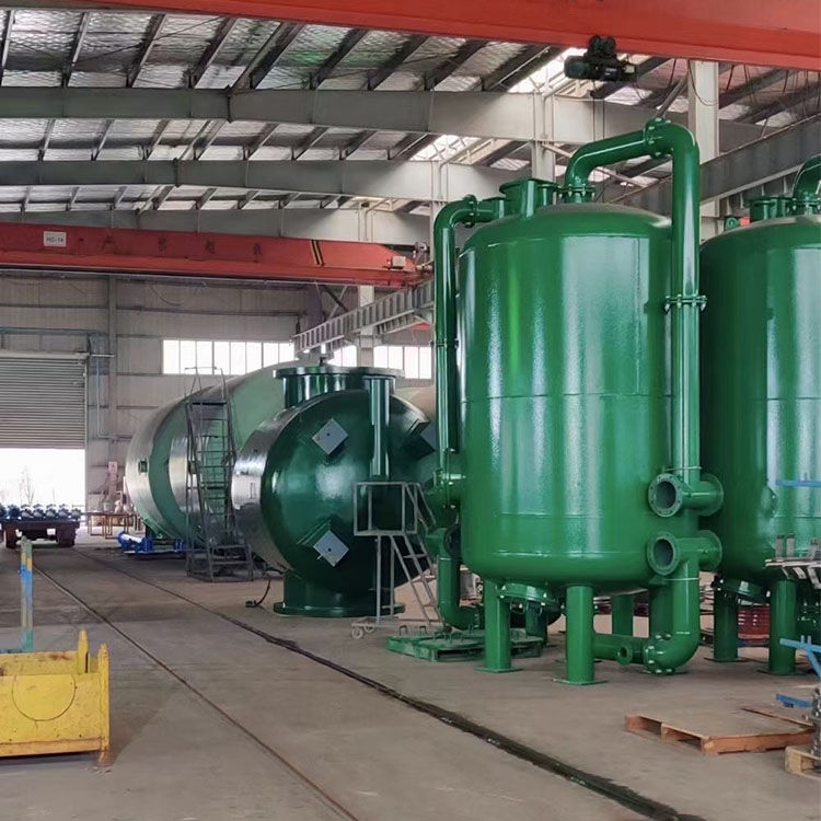 Quartz sand multi medium backwashing activated carbon filter industrial filtration equipment Longdai Environmental Protection