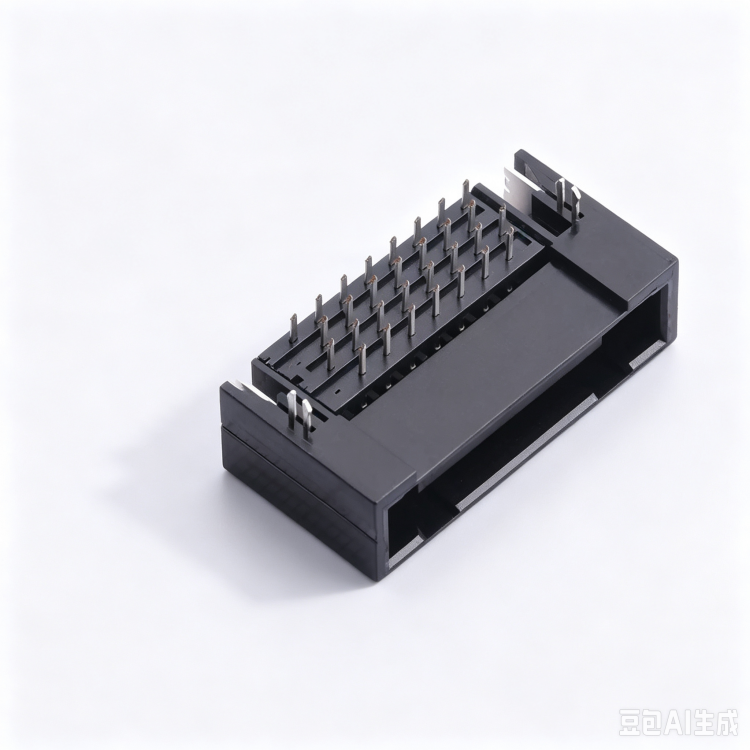 TX24-100R-LT-H1E JAE 仿品 OPS弯插 直插 DIP 1.27 间距 4 排 工业级连接器